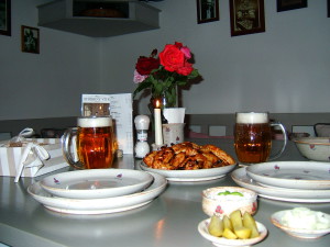 Dinning for our guests